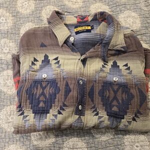 Rugby Ralph Lauren Aztec SW Flannel Large
